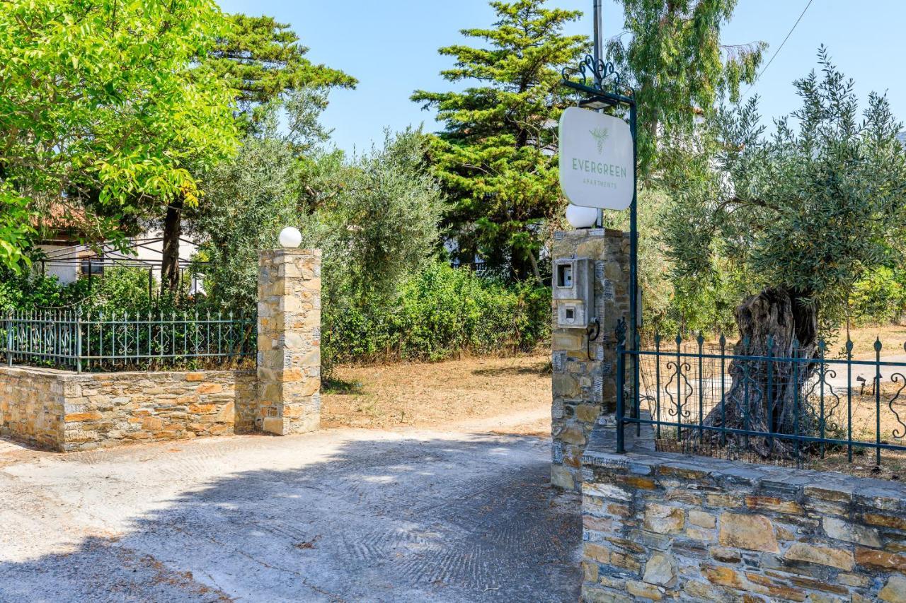Skopelos Evergreen Apartments Stafylos Esterno foto