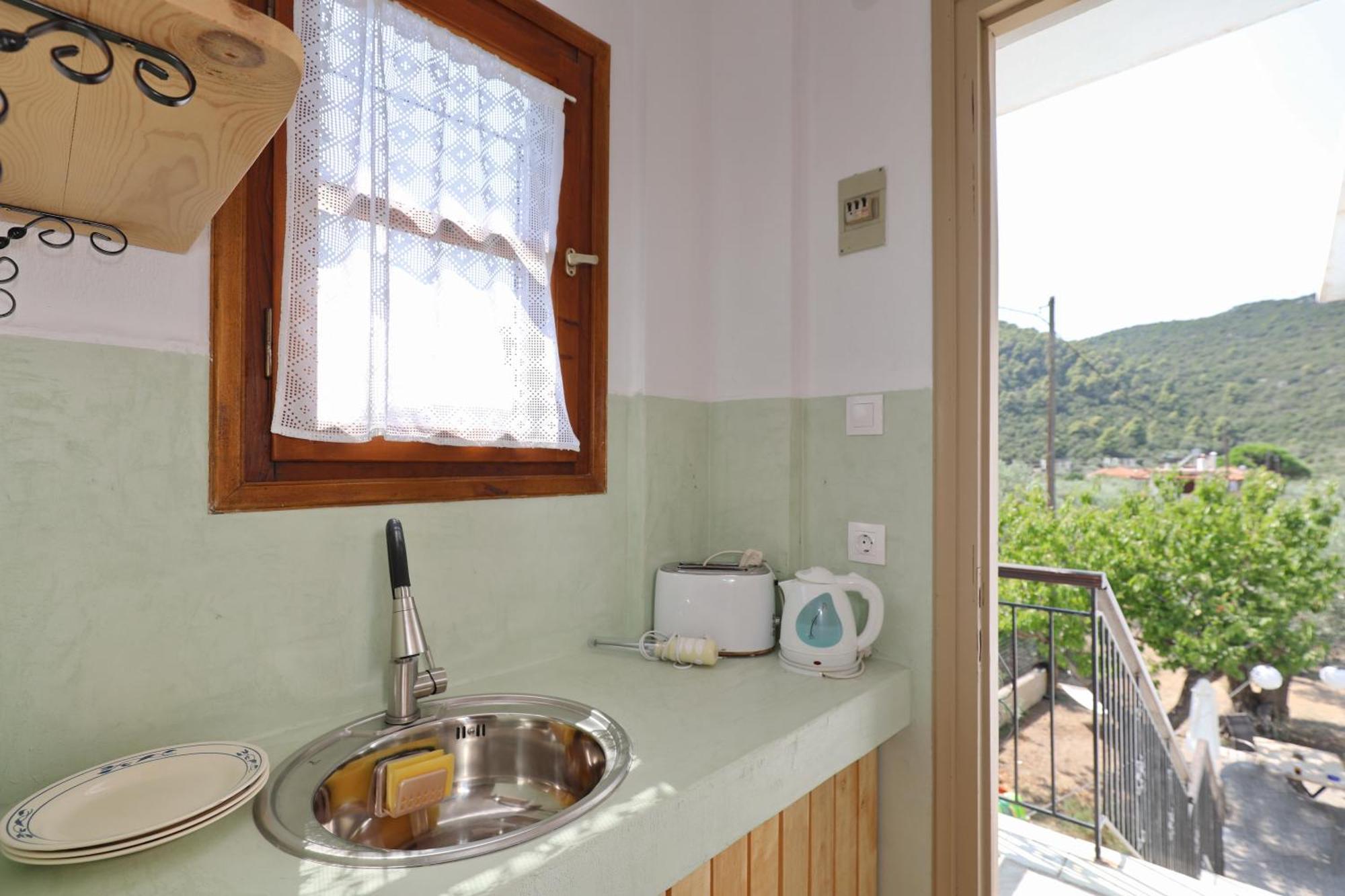 Skopelos Evergreen Apartments Stafylos Esterno foto